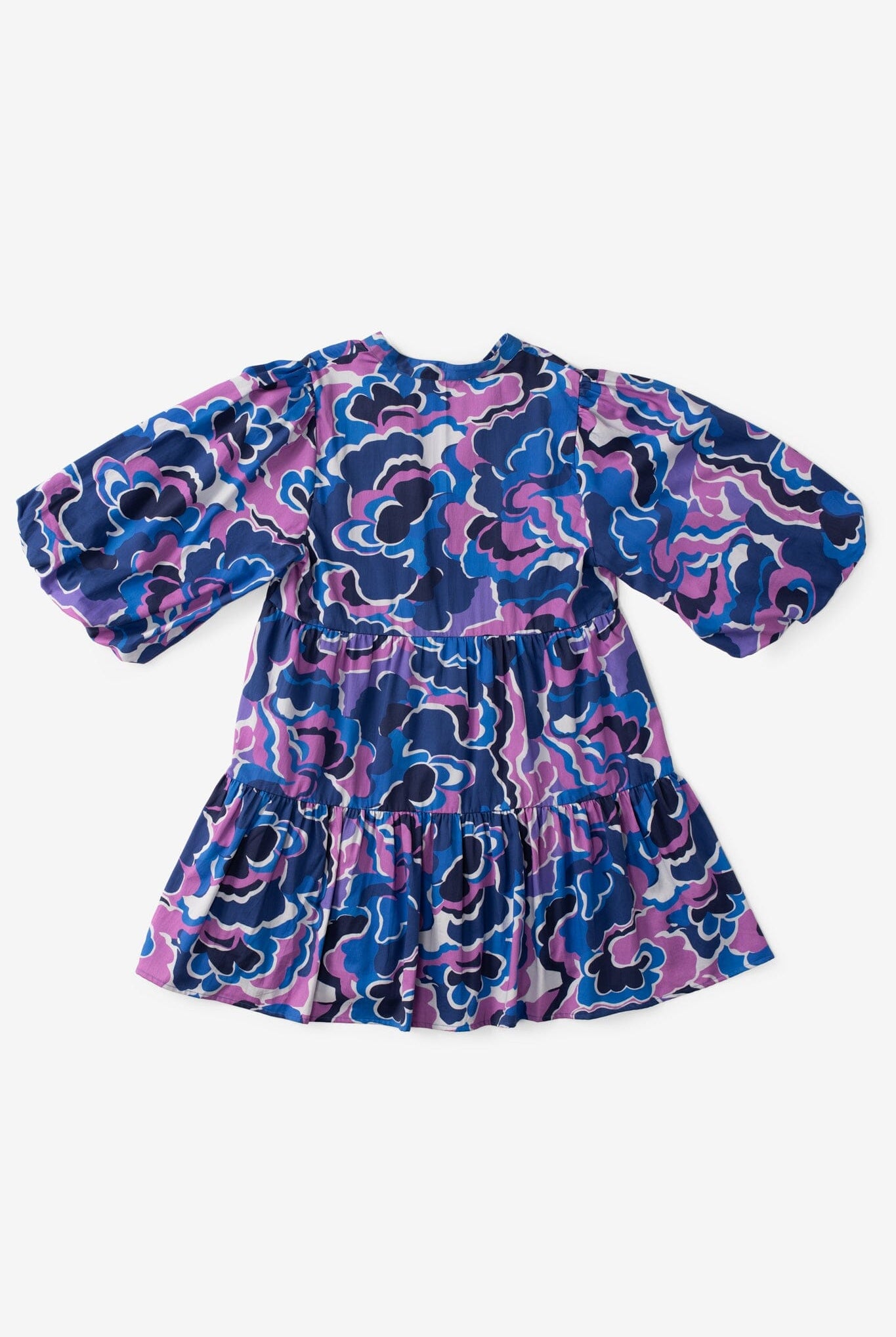 Hattie Dress- Purple Clouds-Briton Court