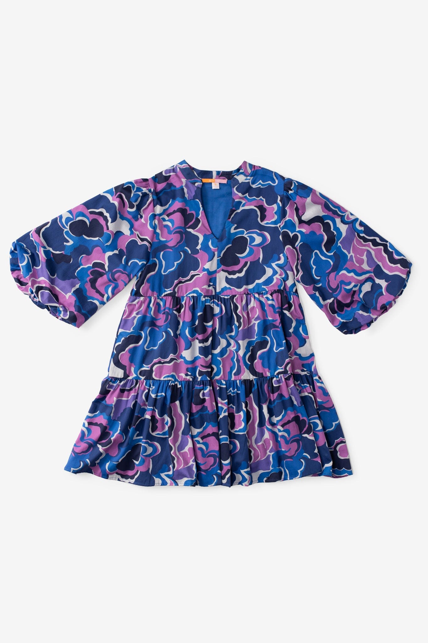 Hattie Dress- Purple Clouds-Briton Court