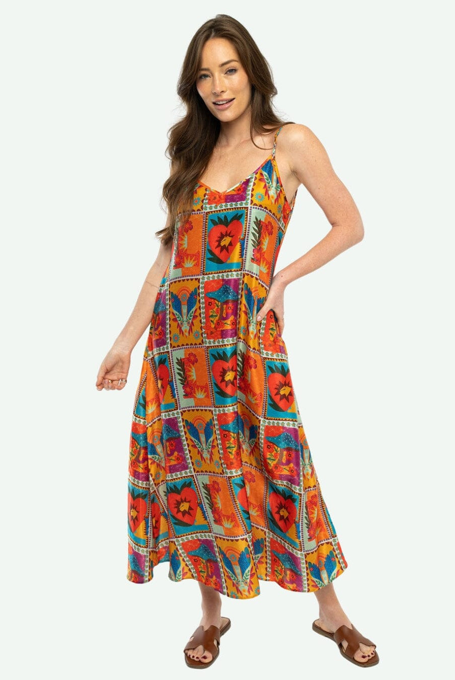 Camille Slip Dress-Briton Court