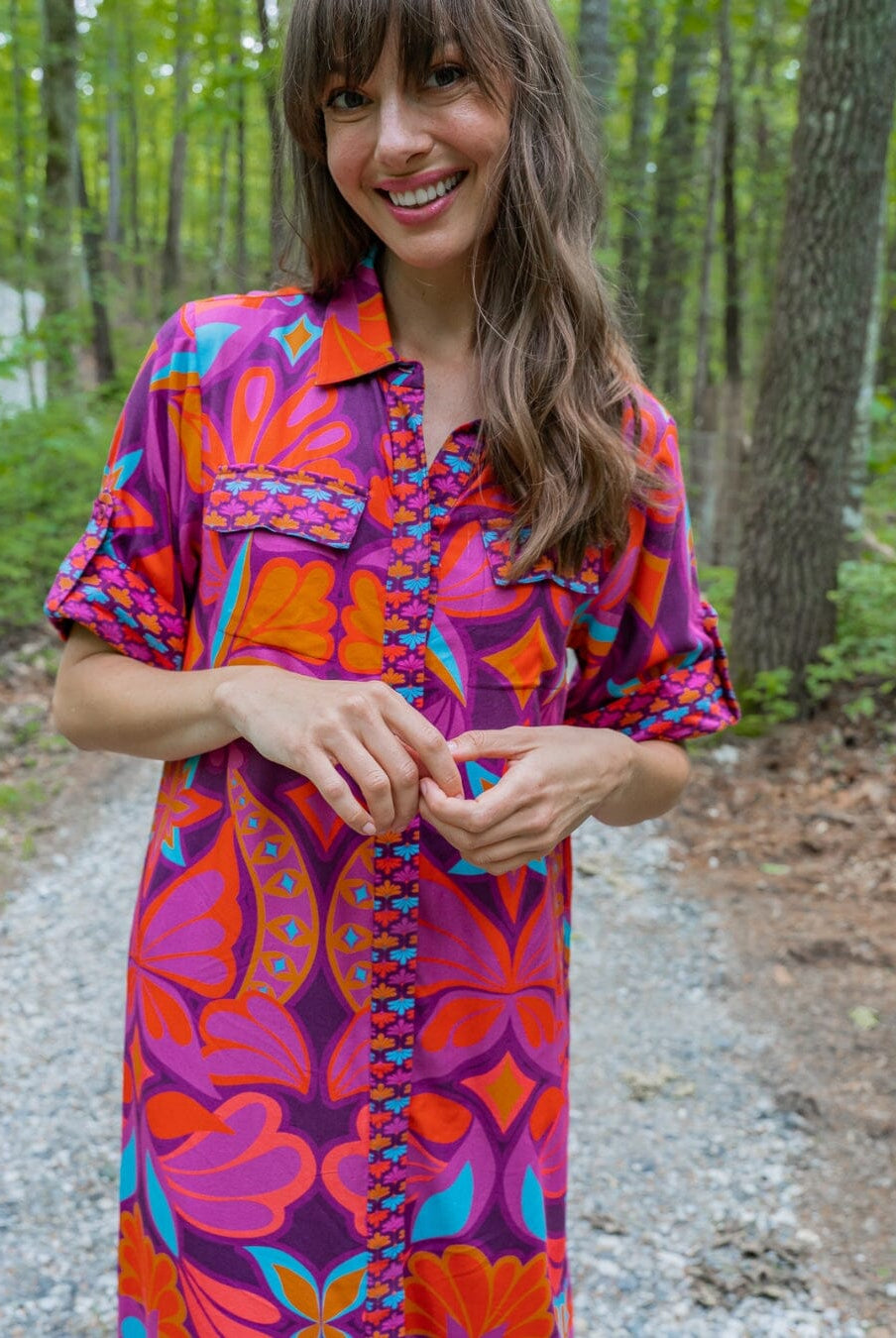 Elena Midi Dress-Briton Court