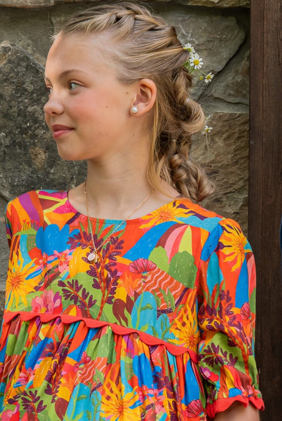 Quinn Girls Dress-Briton Court