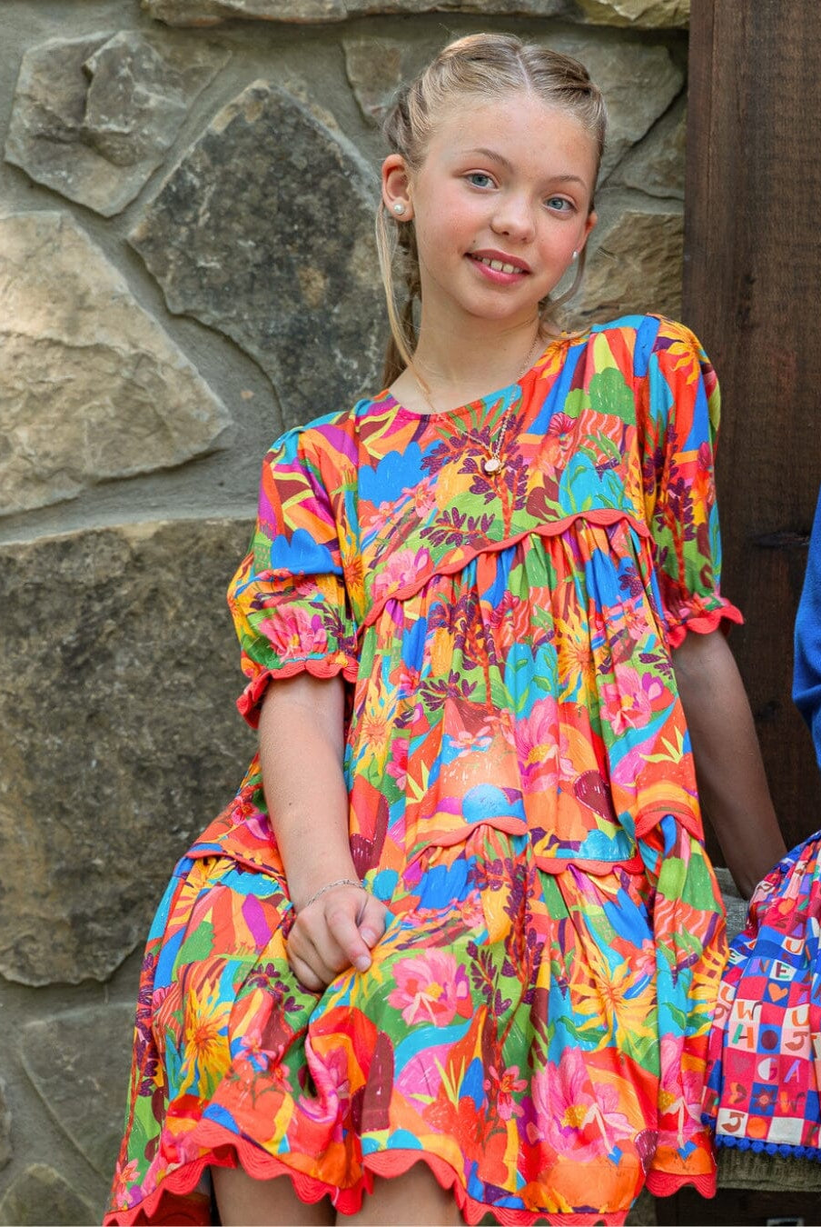 Quinn Girls Dress-Briton Court