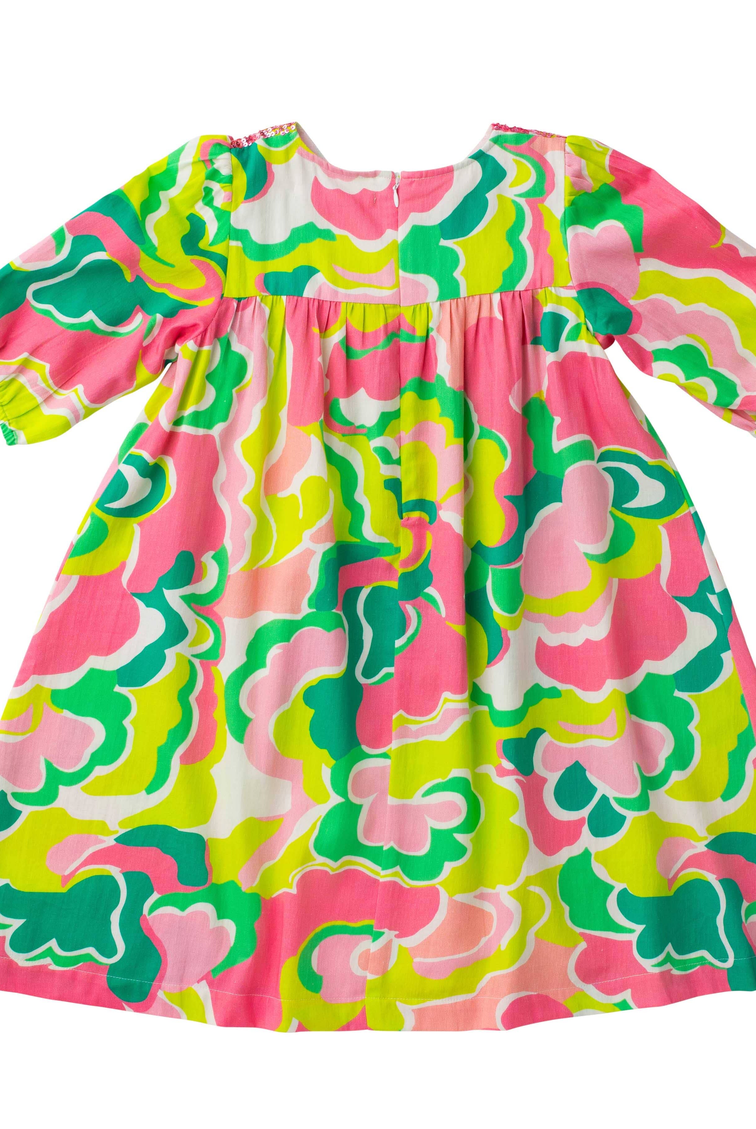 Girls Alice Sequin Dress-Briton Court