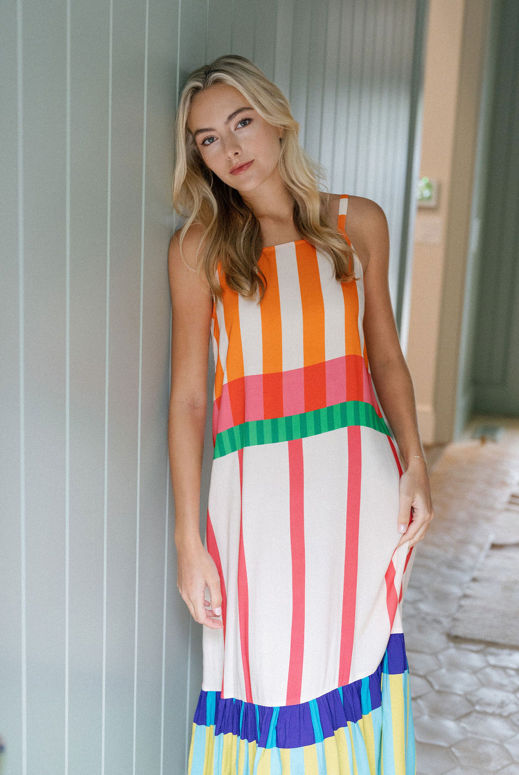 Charlie Striped Maxi-Briton Court
