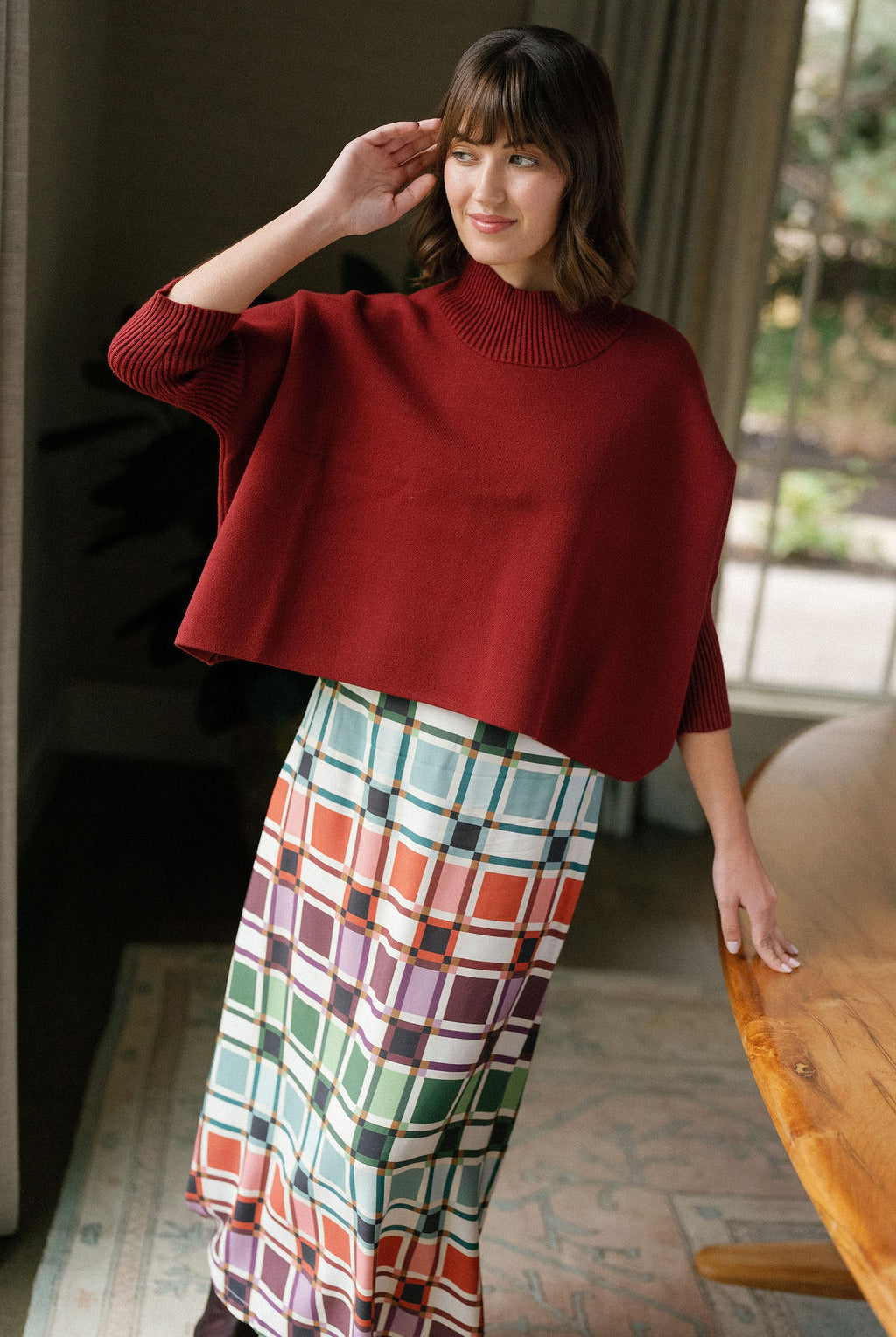 Sophia Oversized One Size Sweater | Briton Court-Briton Court