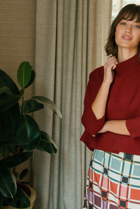 Sophia Oversized One Size Sweater | Briton Court-Briton Court