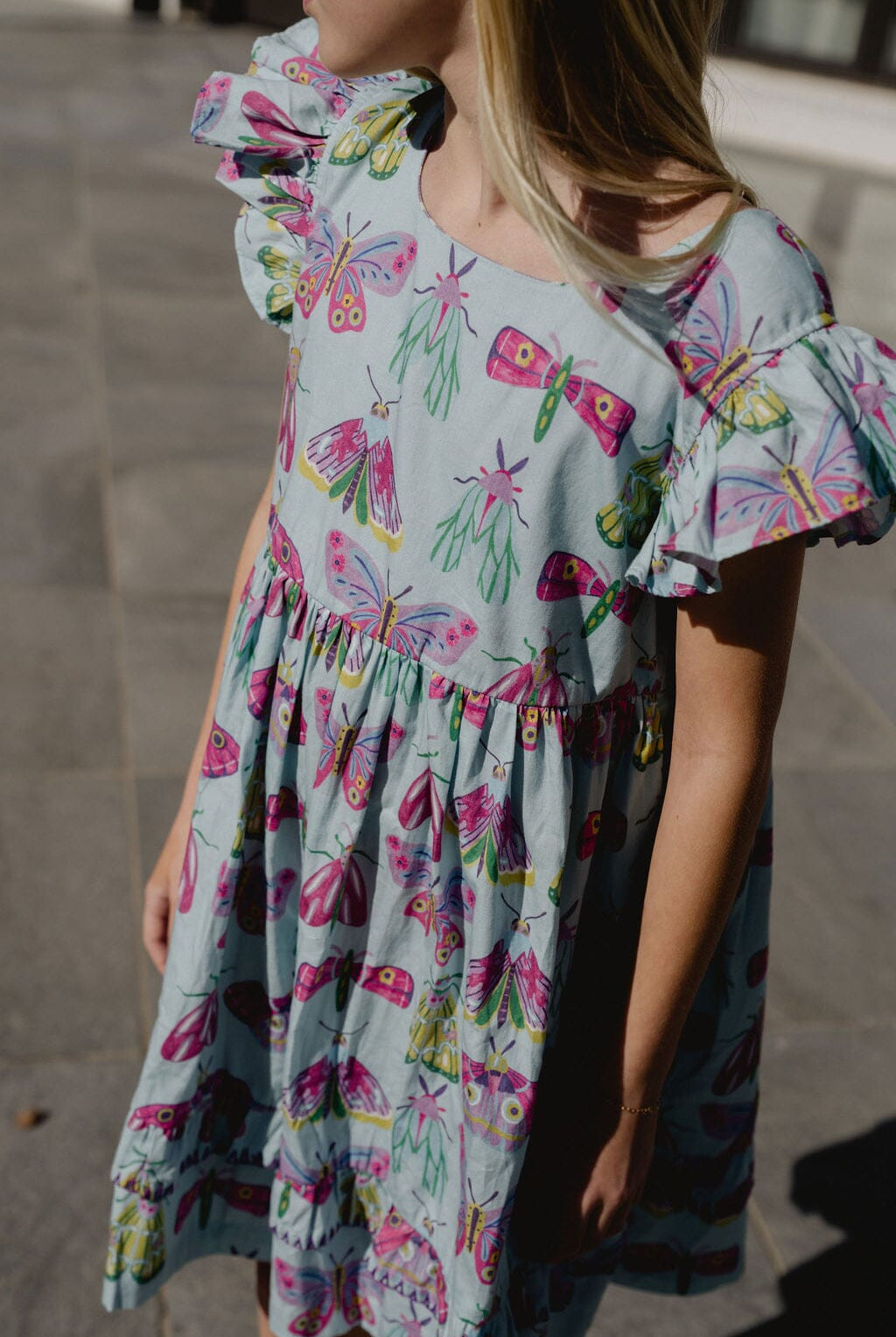 Girls Giana Dress | Meadow Bug-Briton Court