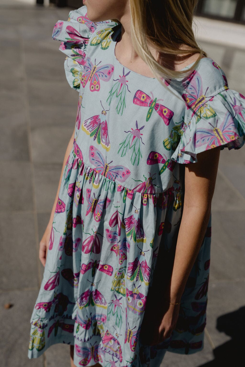 Girls Giana Dress | Meadow Bug-Briton Court