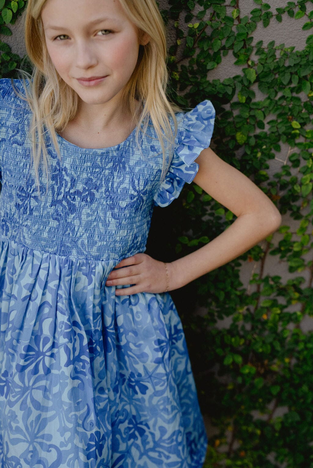 Girls Olive Dress | PATTERNNAME-Briton Court