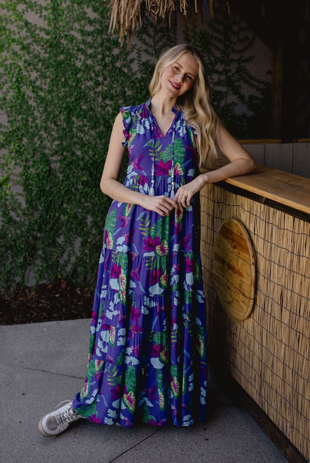Josie Maxi | Blue Seas-Briton Court