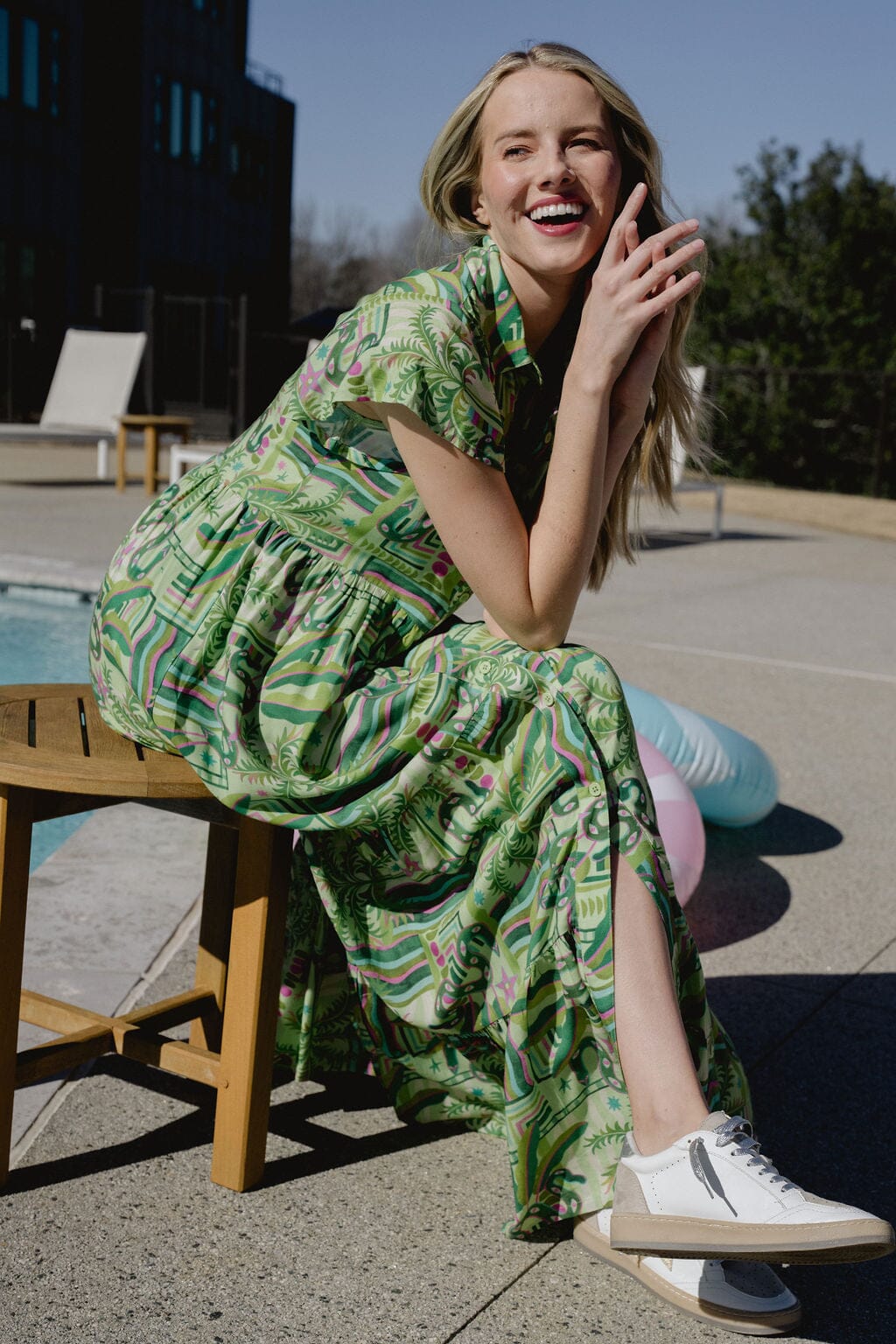 Frenchi Maxi | Summer Green-Briton Court