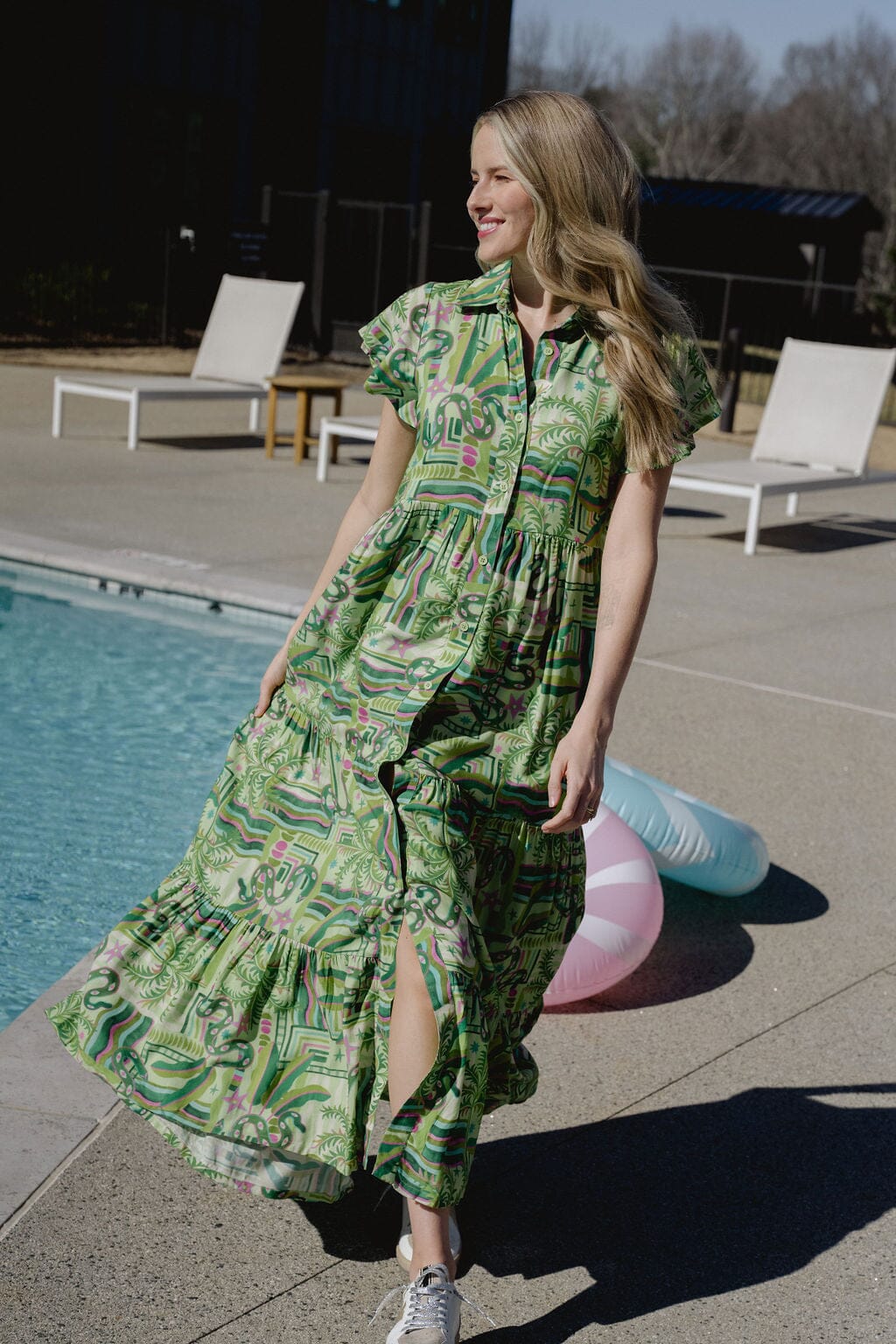 Frenchi Maxi | Summer Green-Briton Court