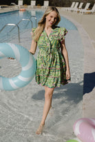 Taylor Mini Dress | Summer Green-Briton Court