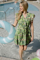 Taylor Mini Dress | Summer Green-Briton Court