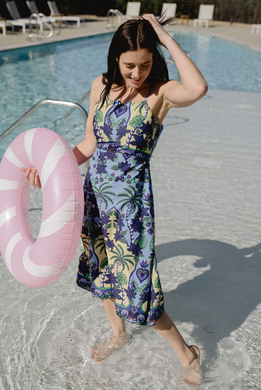 Millie Midi Dress | Blue Lotus-Briton Court