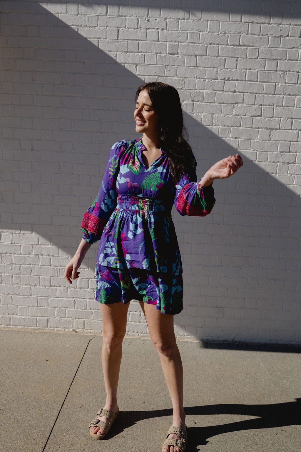 Natali Mini Dress | Blue Seas-Briton Court