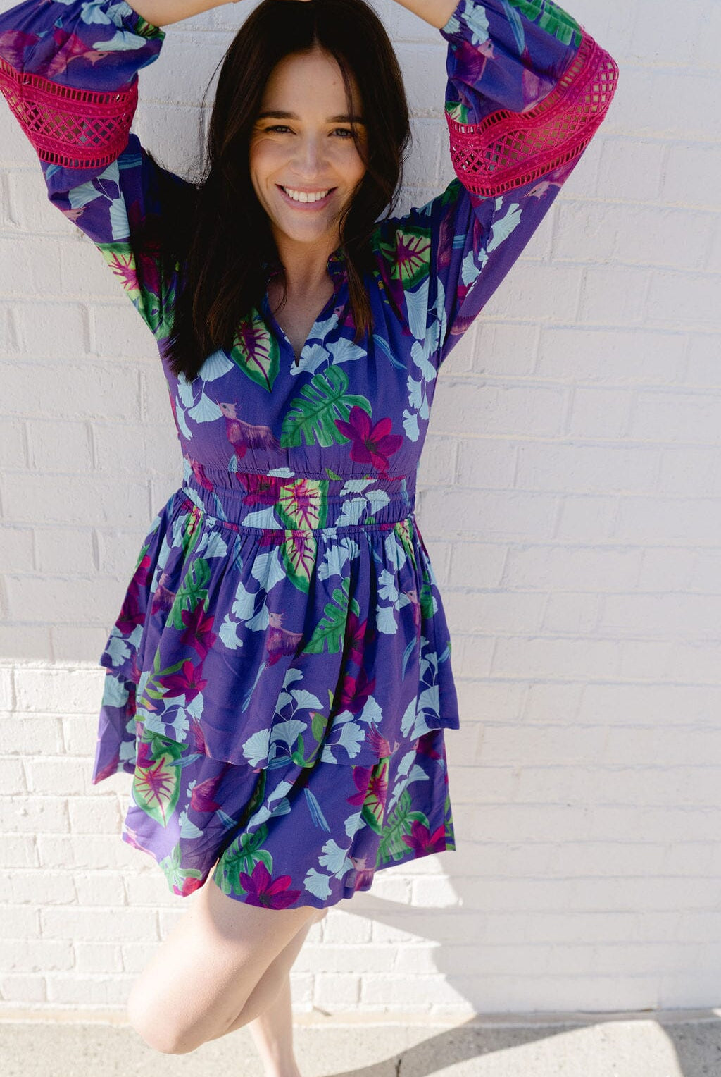 Natali Mini Dress | Blue Seas-Briton Court