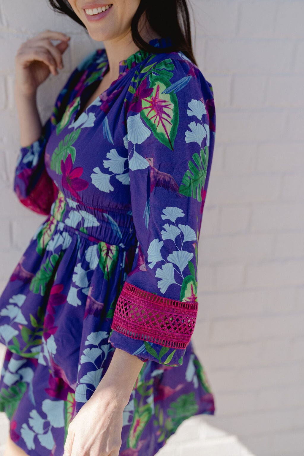 Natali Mini Dress | Blue Seas-Briton Court