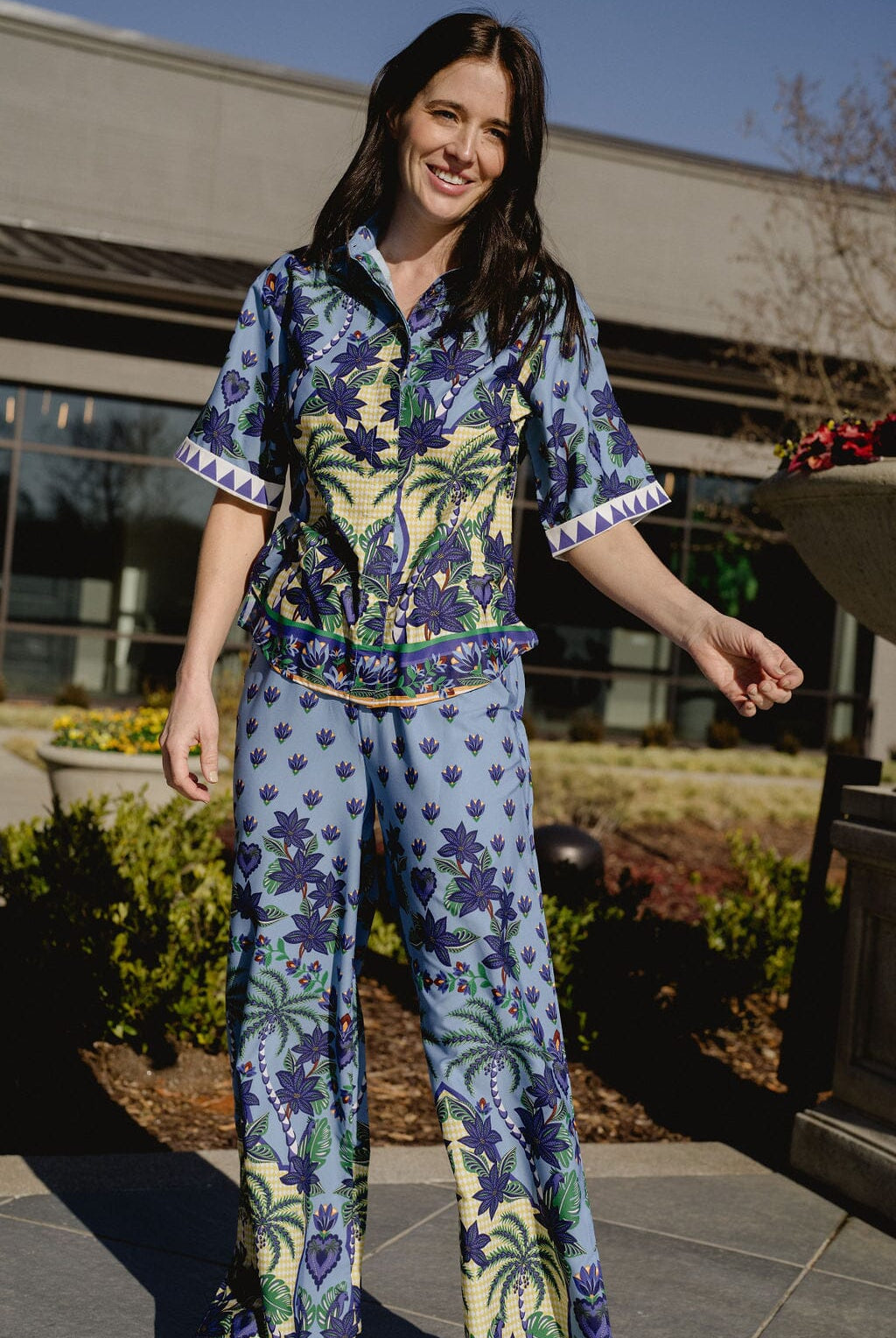 Joanna Top | Blue Lotus-Briton Court