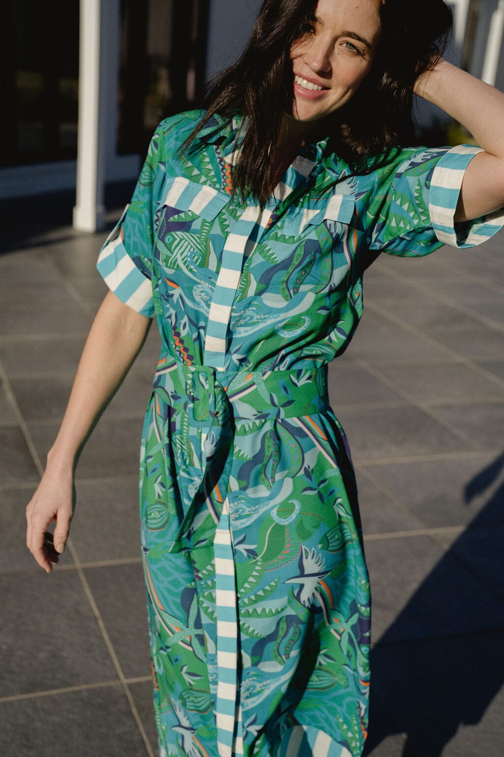 Elena Midi Dress | PATTERNNAME-Briton Court