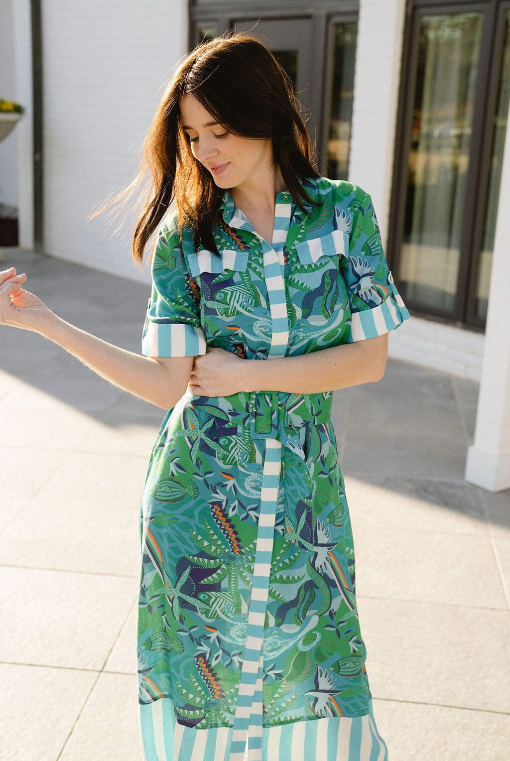 Elena Midi Dress | PATTERNNAME-Briton Court
