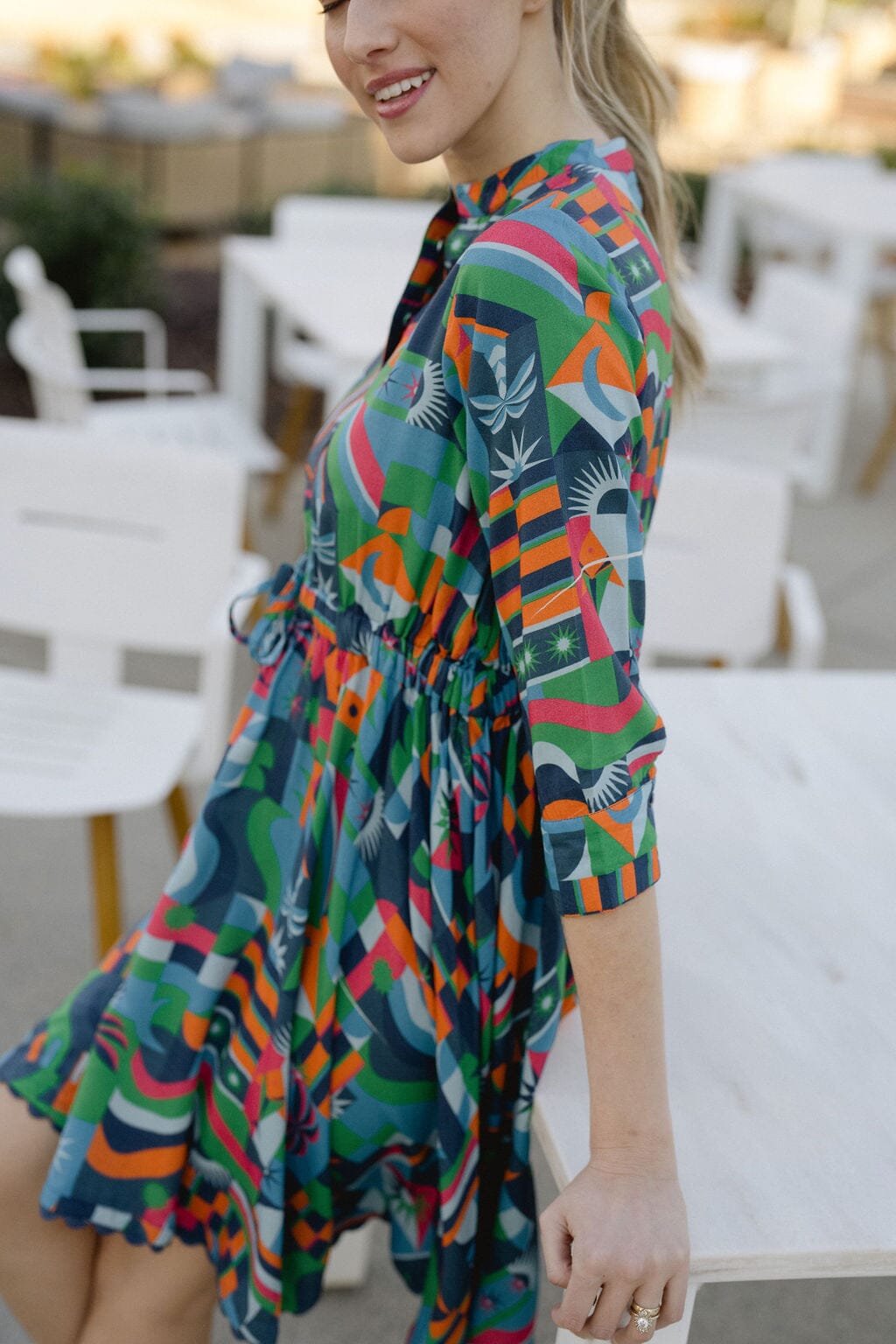 Adelyn Mini Dress-Briton Court