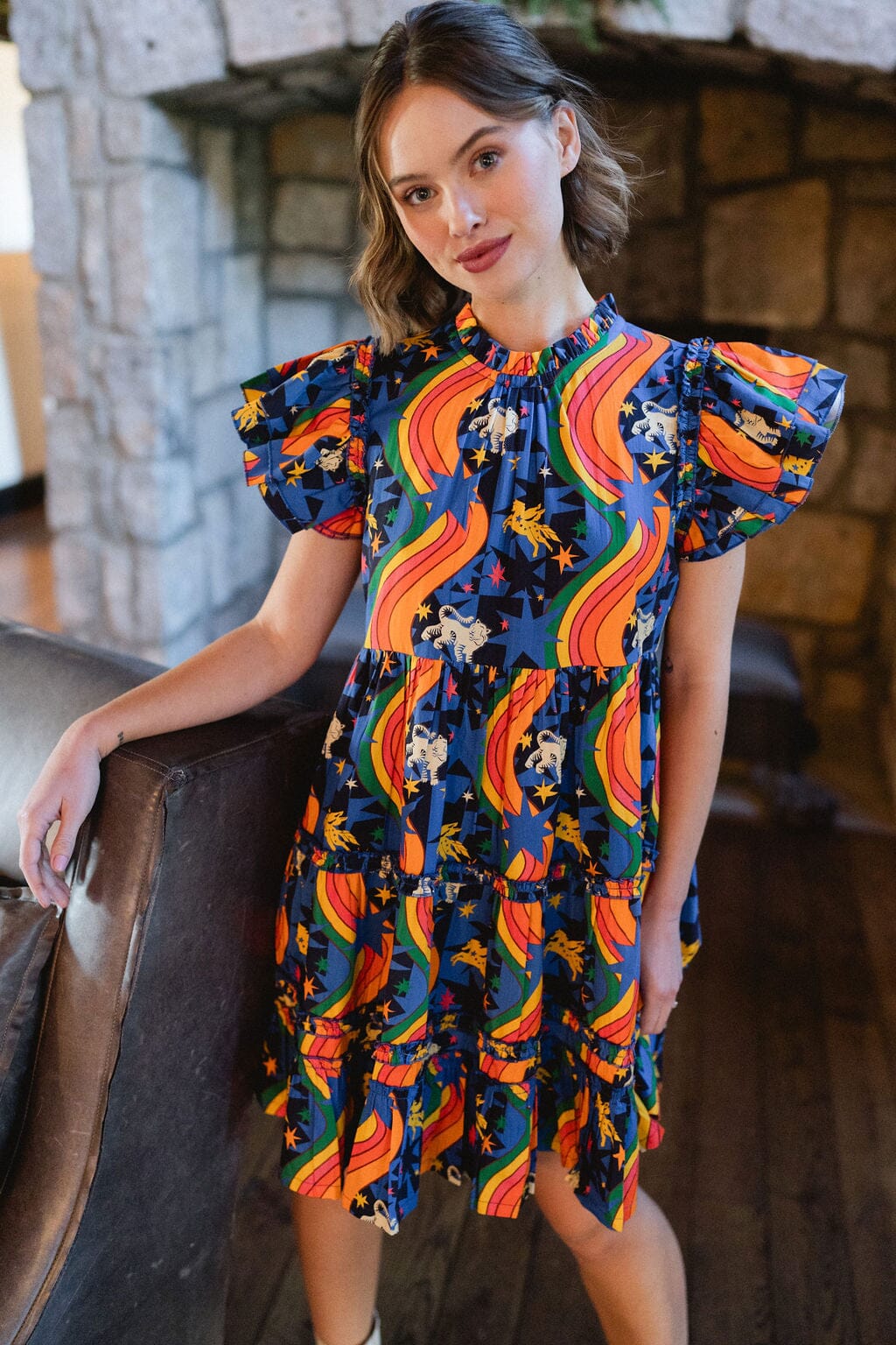 Aubrey Mini Dress-Briton Court