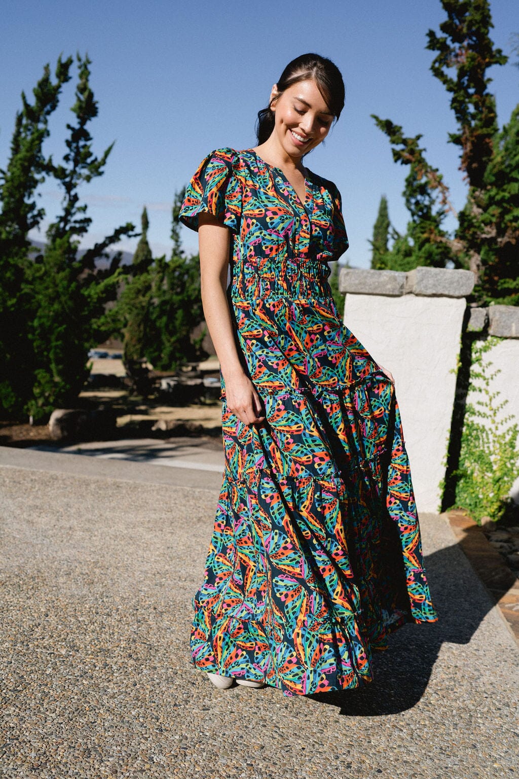 Willow Maxi Dress - Flutter By-Briton Court