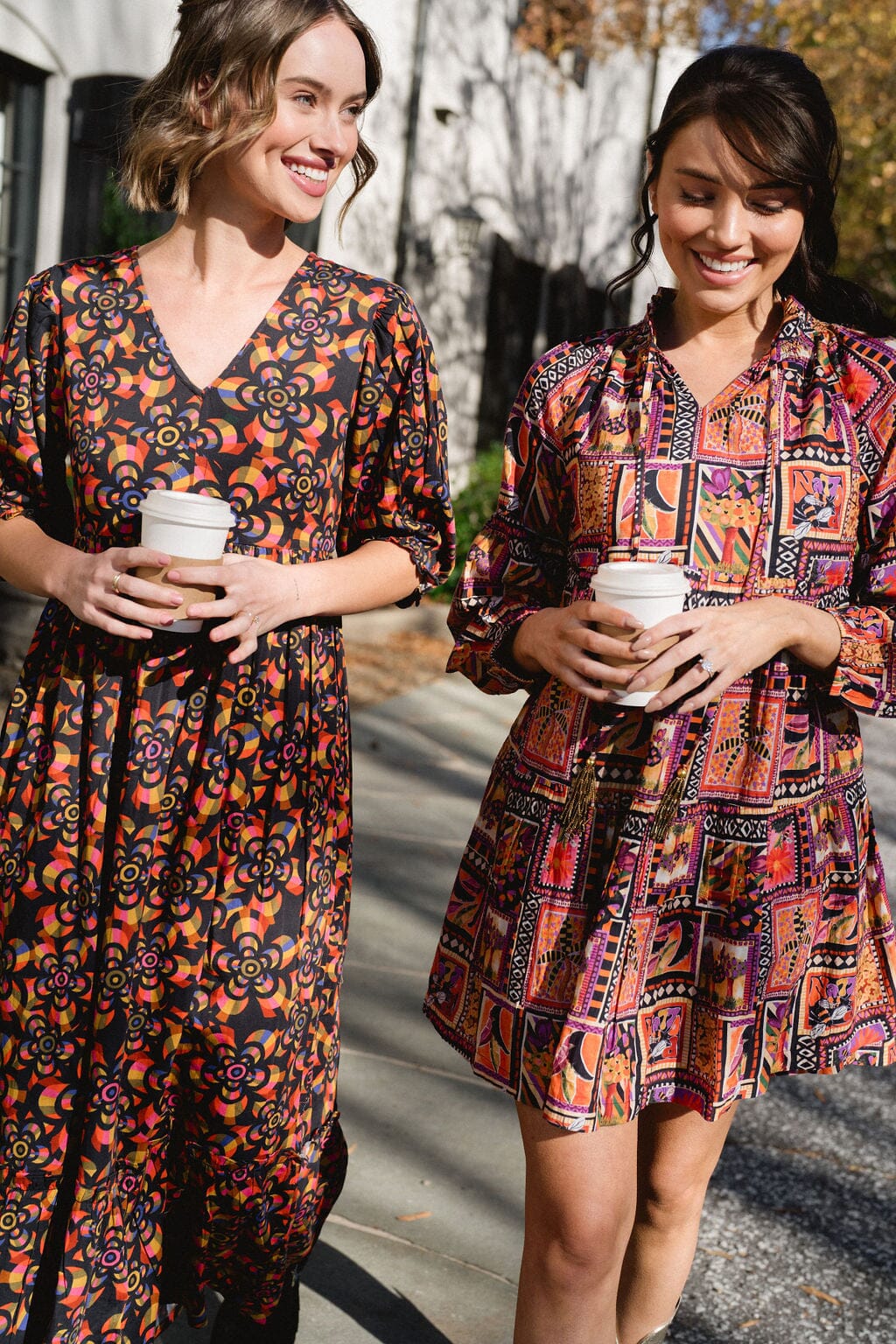 Ollie Mini Dress - Stamp-Briton Court