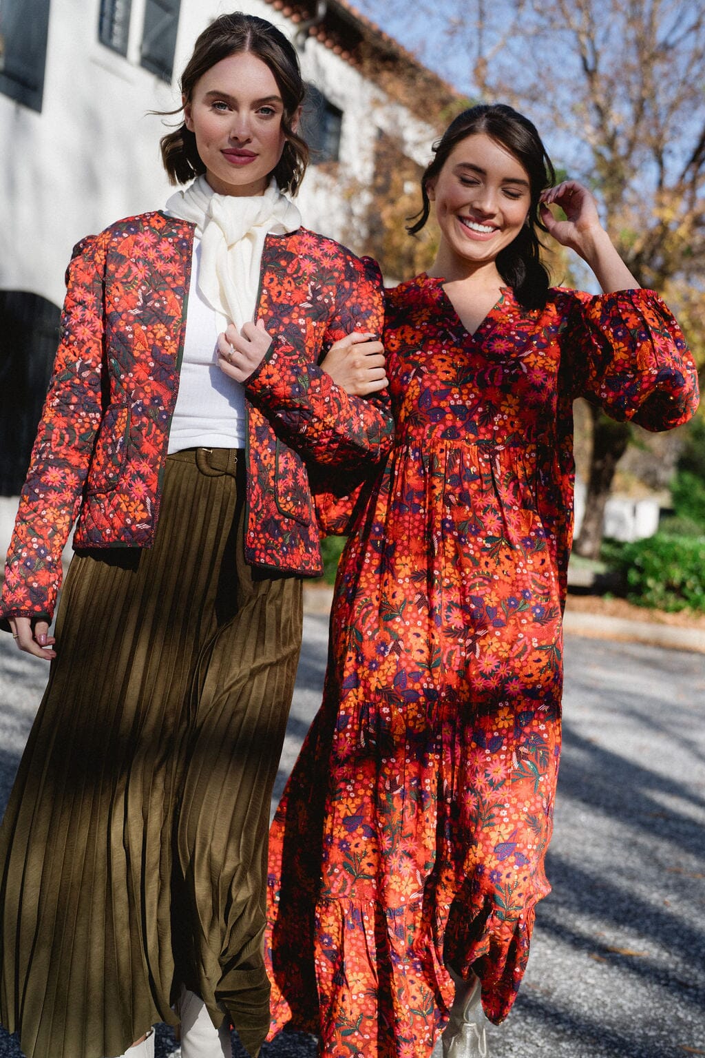 Jenny Maxi Dress- Fall Floral-Briton Court