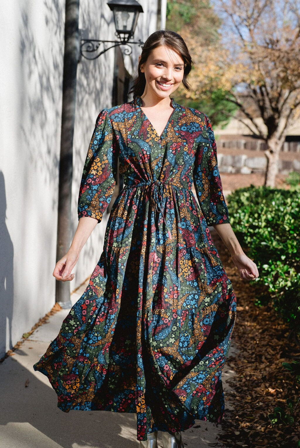 Nova Dress- Ditzy Floral-Briton Court