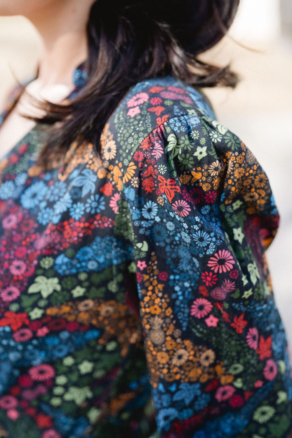 Nova Dress- Ditzy Floral-Briton Court