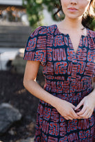 Willow Maxi Dress - Navy-Briton Court