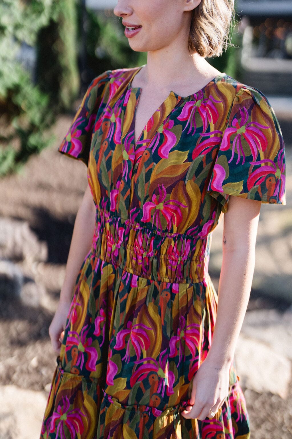 Willow Maxi Dress - Olive-Briton Court