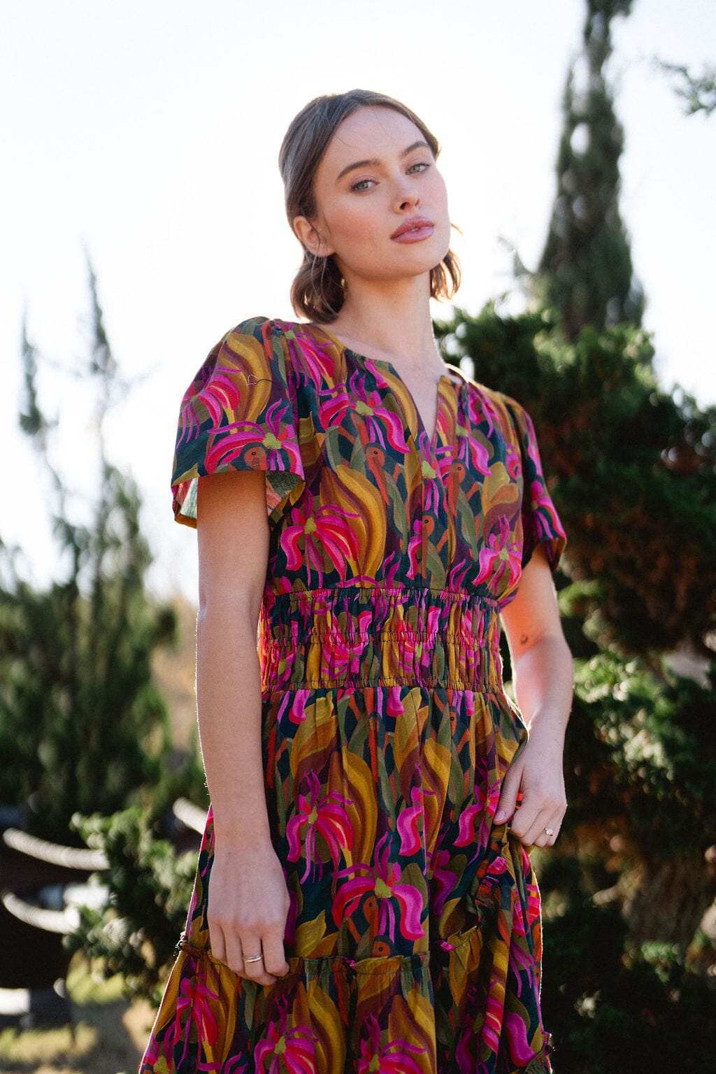 Willow Maxi Dress - Olive-Briton Court