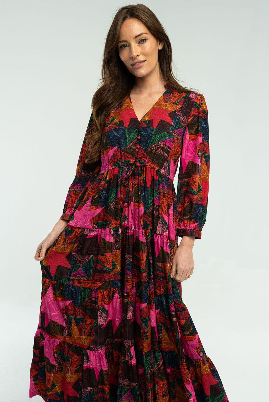 3510 Maria Maxi Dress-Briton Court