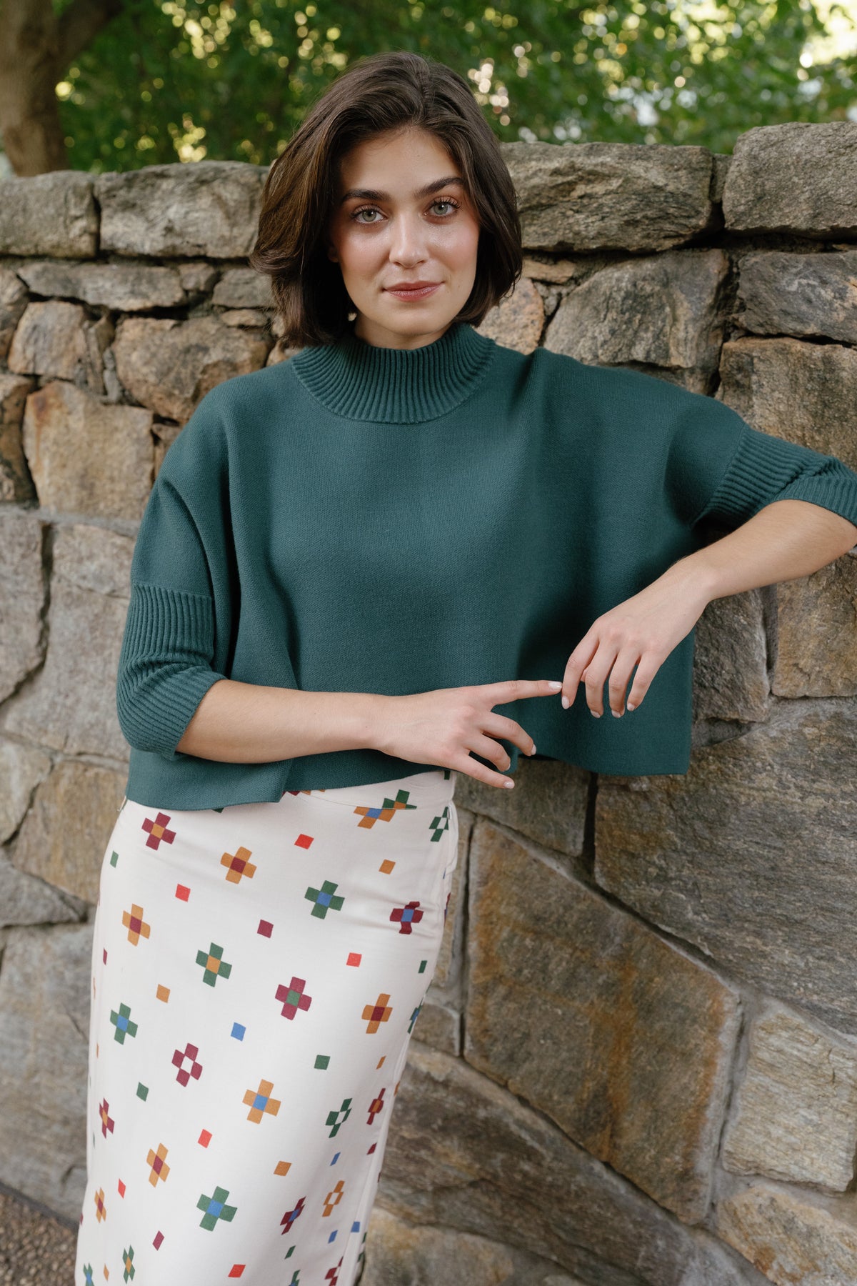 Sophia Sweater Cypress-Briton Court