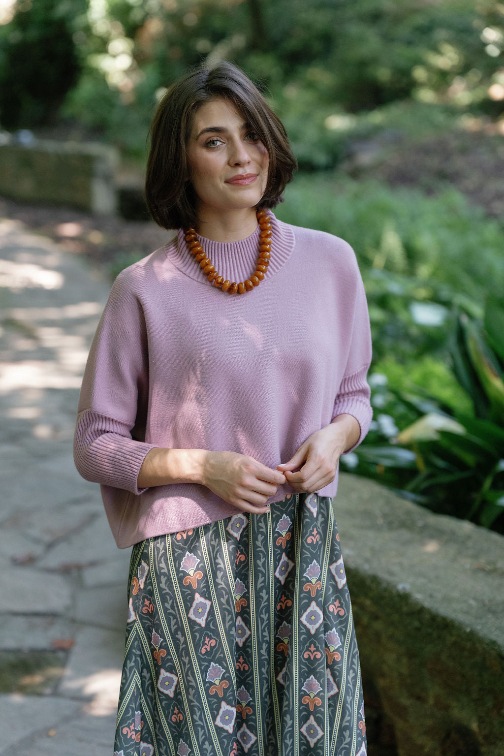Camille Slip Dress- Heirloom Tile-Briton Court