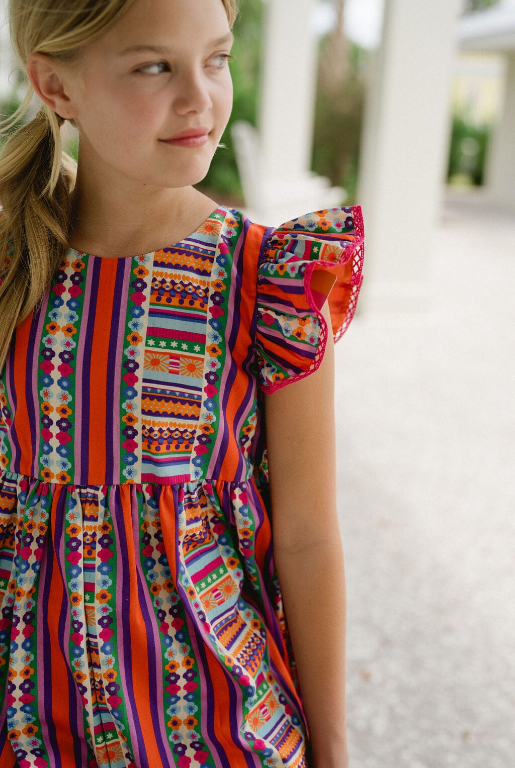 Girls Bella Dress-Briton Court