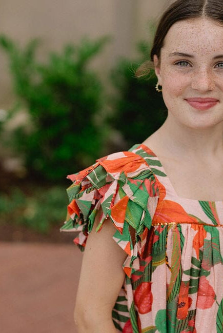 Girls Julie Dress-Briton Court