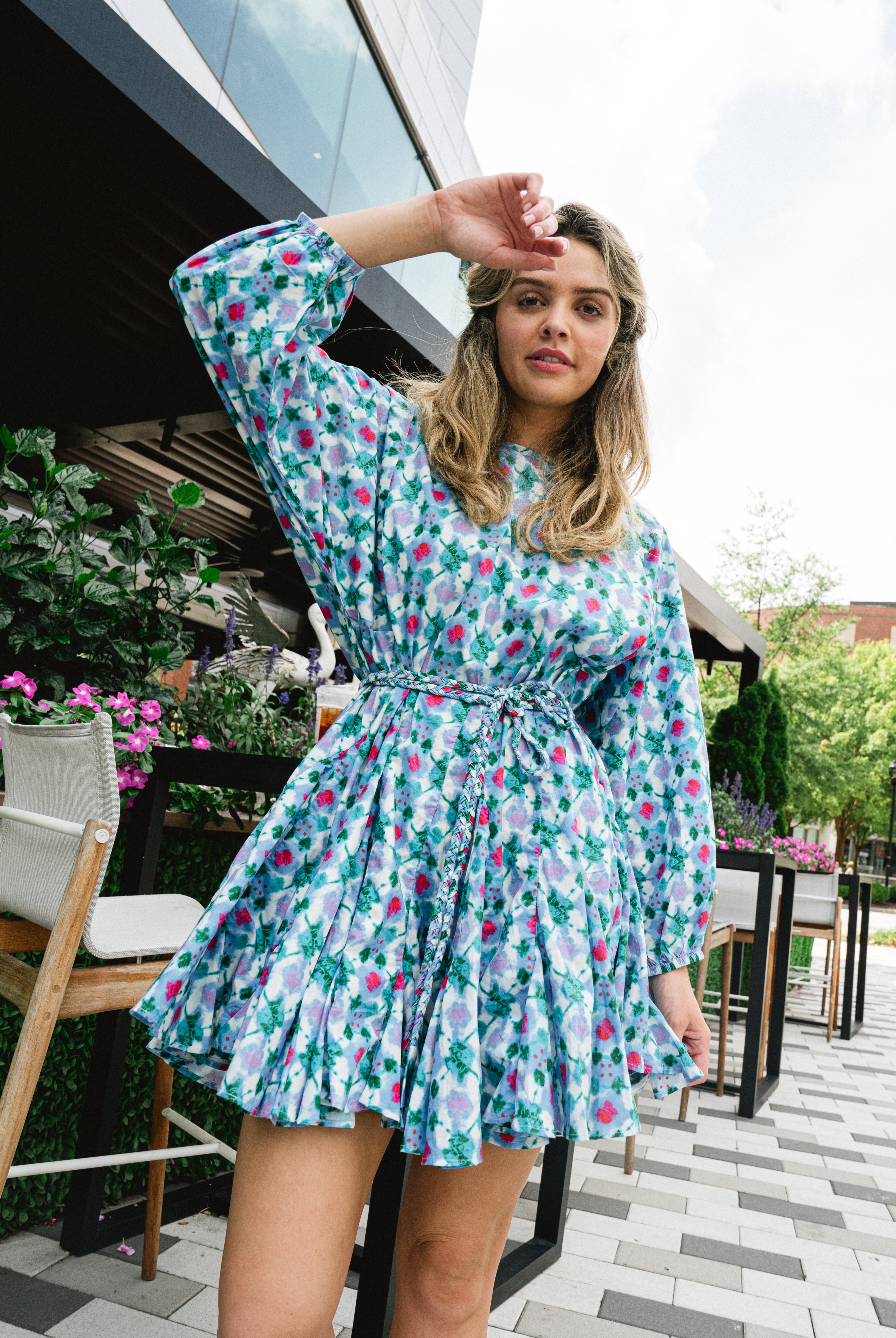 Skylar Mini Dress-Briton Court