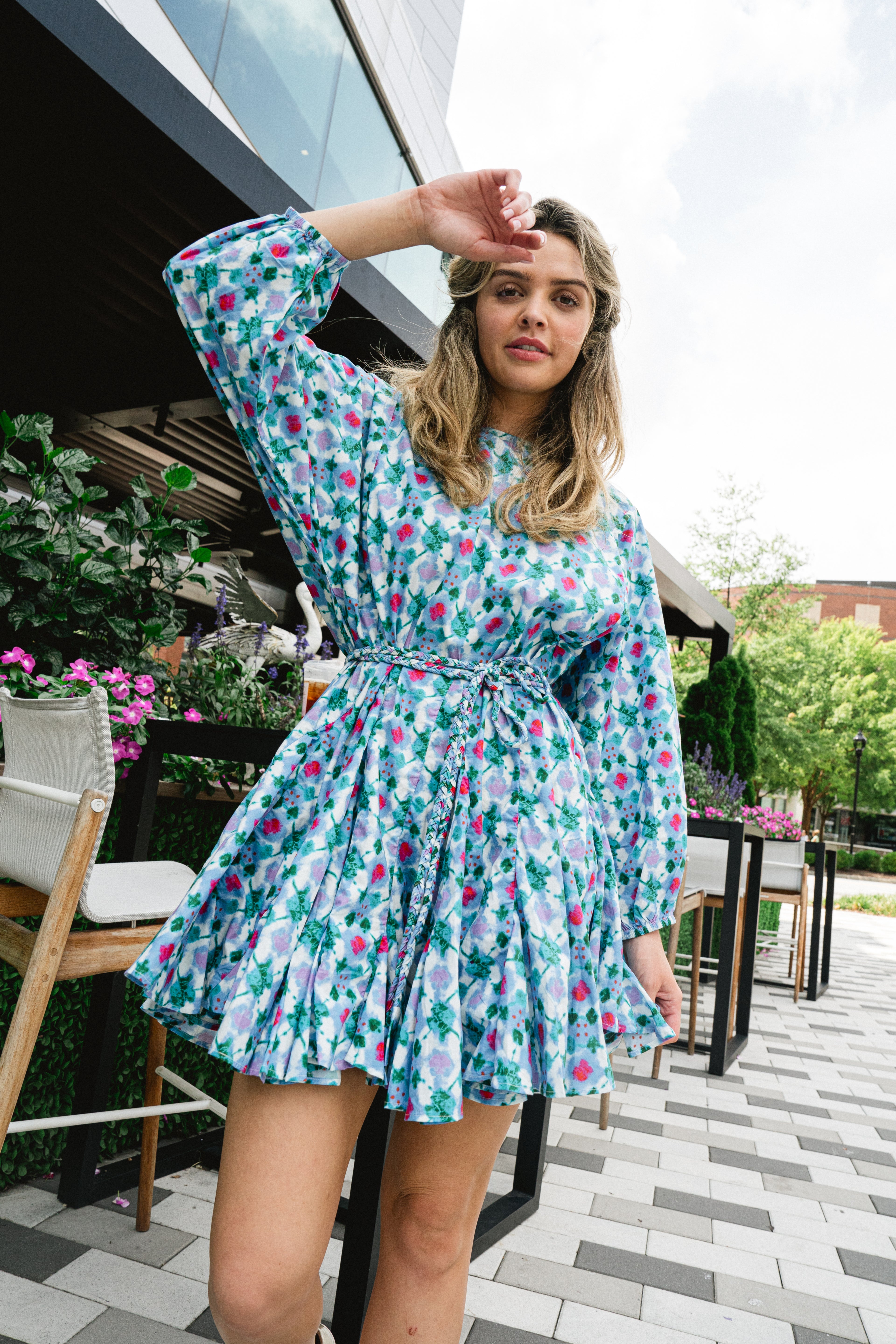 Skylar Mini Dress-Briton Court