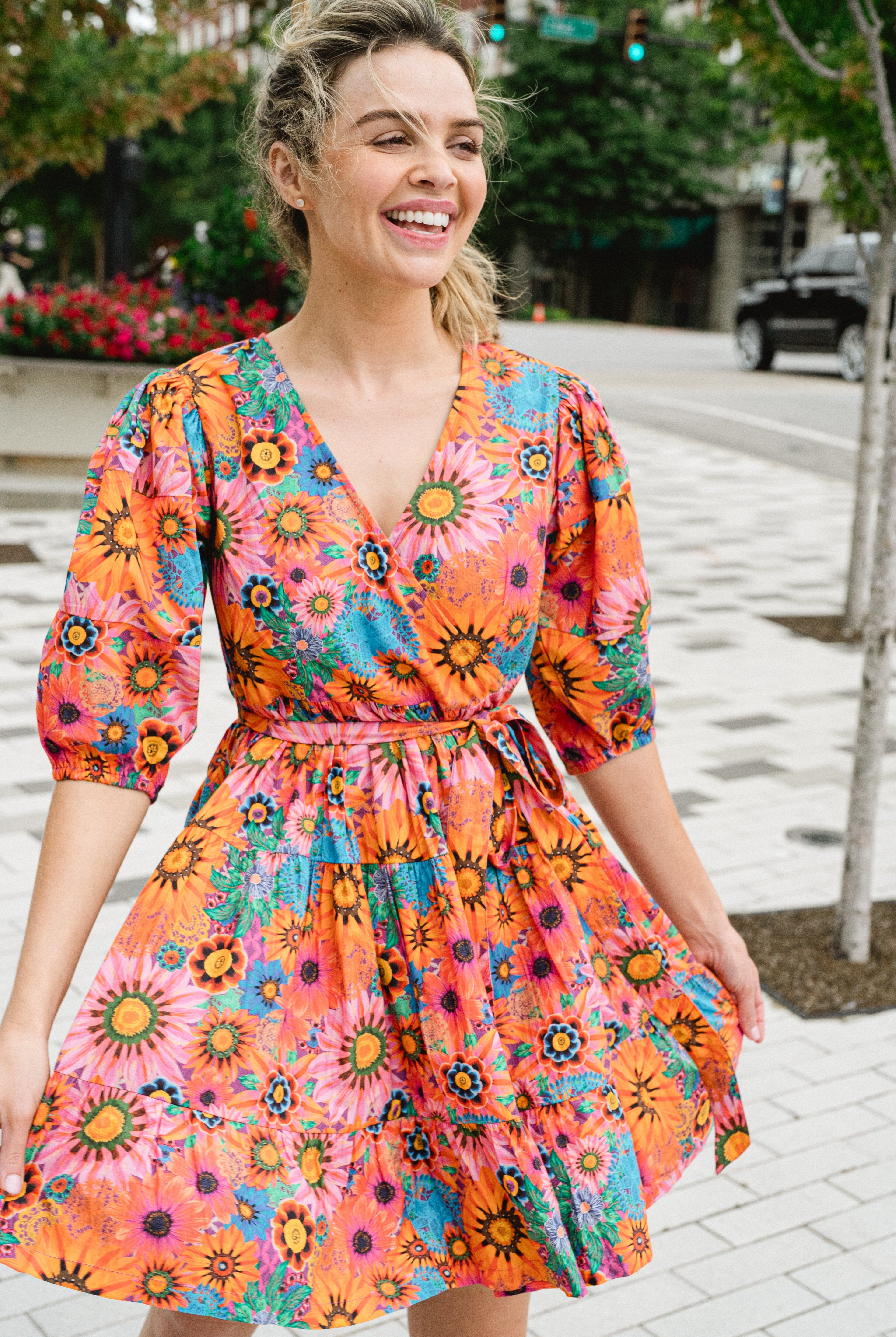 Chloe Wrap Mini- Sample Sale-Briton Court