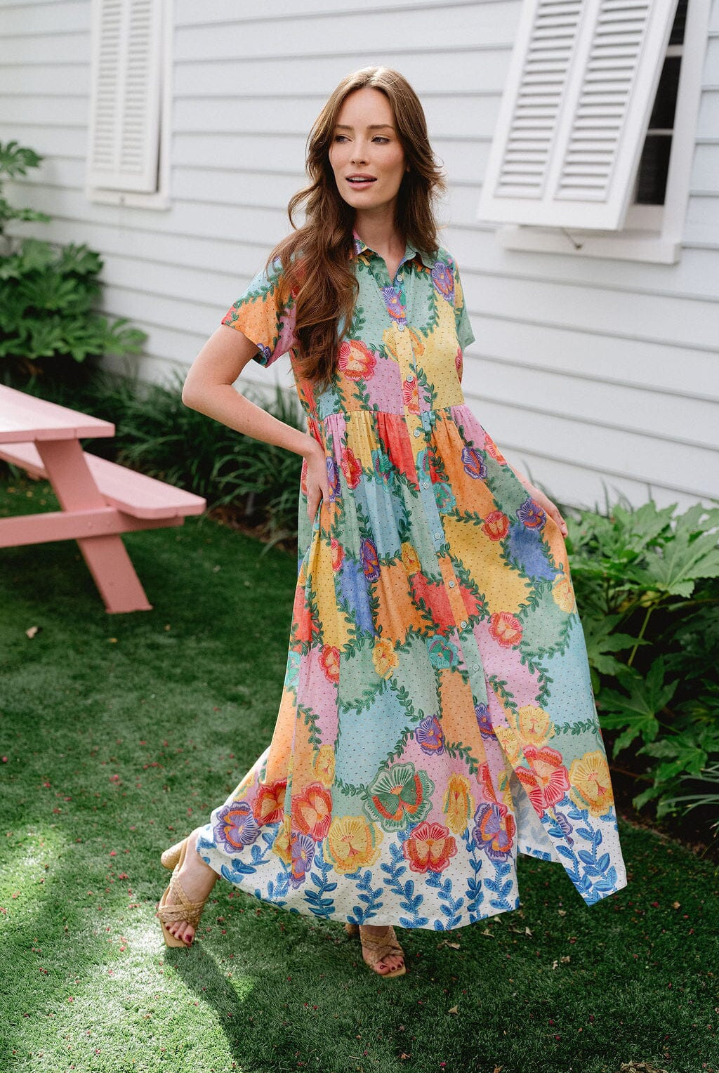 Frenchi Maxi Dress-Briton Court