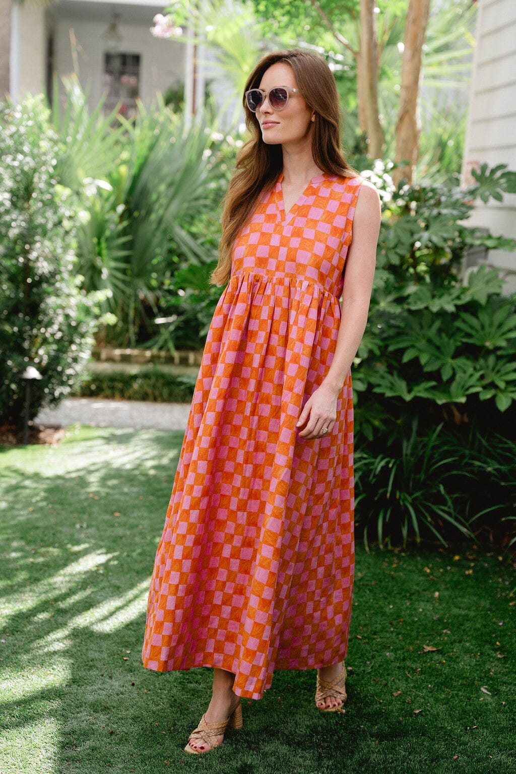 Jenny Linen Sleeveless Maxi-Briton Court