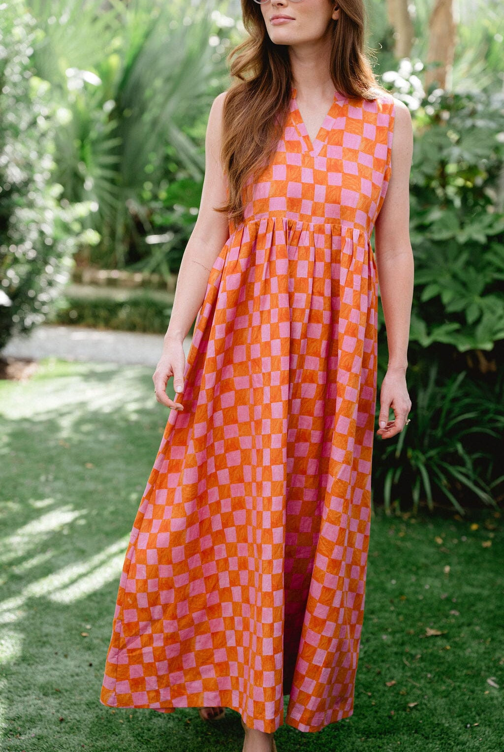Jenny Linen Sleeveless Maxi-Briton Court