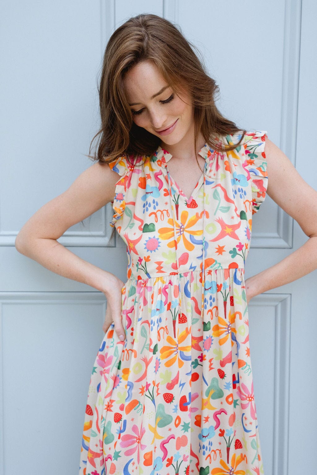 Josie Maxi Dress-Briton Court