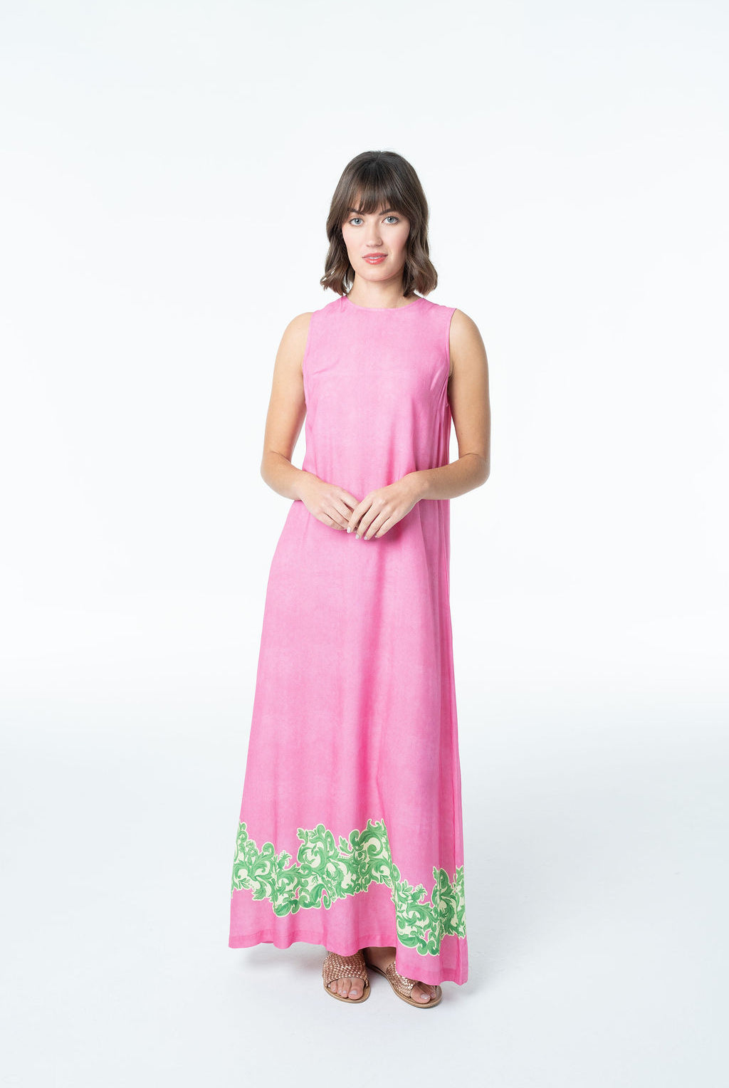 Stephe Summer Lattice Maxi-Briton Court