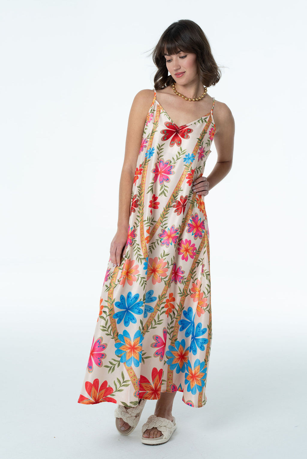 Camille Slip Dress-Briton Court