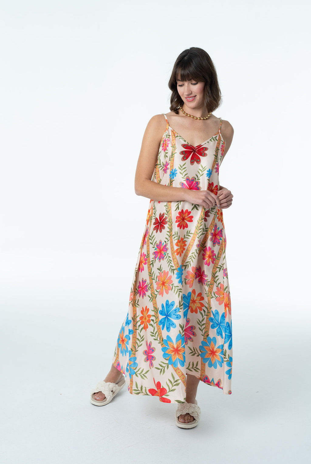 Camille Slip Dress-Briton Court